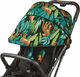 Прогулянкова компактна коляска Peg-Perego Selfie Jaguars Чорна з тропічним малюнком (IP22000000JL24RO01) - зображення 6
