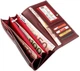 Женский кошелек кожаный ST Leather Accessories 18855 Красный - изображение 5