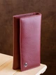 Женский кошелек кожаный ST Leather Accessories 18855 Красный - изображение 7