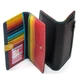 Женский кожаный кошелек Rainbow DR. BOND WRN-22 black - изображение 2