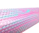 Массажный ролик EasyFit Foam Roller 45 см двухцветный Мятный-розовый - изображение 2