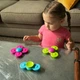 Набор прорезывателей-спиннеров с присосками Fat Brain Toys Whirly Squigz 3 шт. (F210ML) - изображение 4