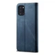 Чехол-книжка с кармашками UniCase Jeans Wallet для Samsung Galaxy A31 (A315) - Blue - изображение 4