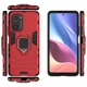 Защитный чехол Deexe Hybrid Case для Xiaomi Poco F3 / Redmi K40 / Redmi K40 Pro / Mi 11i - Red - изображение 3