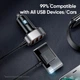 Автомобильное зарядное устройство JOYROOM car charger JR-CL03 АЗУ в прикуриватель 1.5м, 5USB 6.2A Black (JR-CL03) - изображение 7