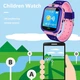 Детские смарт часы-телефон Smart Baby Watch Aishi Q12 Mint Pink с GPS - изображение 5