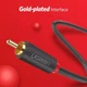 Аудио кабель Ugreen AV104 Hi-Fi 2RCA - 2RCA 1 метр - изображение 5