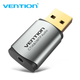 Внешняя звуковая карта USB 2 в 1 Vention CDLH0 стереофоническая 2.1 OMTP & CTIA - изображение 2