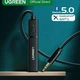 Bluetooth адаптер Ugreen bluetooth 5.0 TV передатчик 3.5 mm mini-jack CM107 - изображение 2