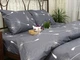 Простирадло Руно 114Б Fly Бязь 220х240 Grey (76.114Б_Fly grey) - зображення 2