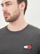 Футболка хлопковая длинная мужская Tommy Jeans 10583.1 XXI Асфальт - изображение 4