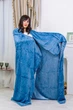 Плед MirSon №1002 Damask Blue 150x200 (2200003051070) - изображение 5