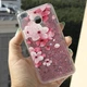 Чехол Glitter для Xiaomi Redmi 4x / 4х Pro Бампер Жидкий блеск Sakura - изображение 1