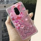 Чехол Glitter для Xiaomi Redmi Note 4x / Note 4 Global Бампер Жидкий блеск Sakura - изображение 1