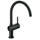 Змішувач кухонний одноважільний GROHE Minta, чорний (32917KS0) - зображення 6