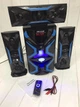 Акустична система Домашній кінотеатр 3.1 Era Ear E-1503L 60W Bluetooth Активний сабвуфер та 3 колонки (par_E 1503) - зображення 5