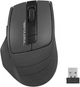 Безпровідна безшумна миша A4Tech FG30S Silent Black/Grey - зображення 1