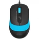 Провідна миша A4Tech FM10 Black/Blue - изображение 1