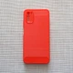 Чохол Lenuo Carbon Fiber для Poco M3 Red - зображення 1