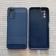 Чохол Lenuo Carbon Fiber для Poco M3 Navy Blue - изображение 2
