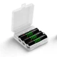 Бокс пластиковый для аккумуляторов Soshine SBC-017, 4x18650, прозрачный - изображение 1