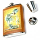 Набор Фляга подарочная и рюмка Волк TZ-04 Hip Flask - изображение 1
