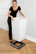 Умный горшок Lechuza Cubico Premium 50 квадратный 61л 50 x 95 см Белый - изображение 5