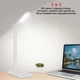 Настільна лампа Promate AuraLight-1 10W 500lm White з бездротовою зарядкою та USB (auralight-1.white) - зображення 2