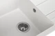 Кухонная мойка гранит GRANADO Mora white GR2605 + сифон одинарный для кухонной мойки Nova - изображение 5