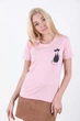 Футболка MissFashion 6065 з принтом (Рожевий 48) - зображення 1