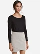 Лонгслив длинный женский H&M 0230027_02 XS Черный (LD2000000816104_2000000068916_KAY2000000816104_KZ2000000816104) - изображение 1
