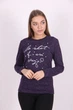 Кофта MissFashion 3006 з принтом (Фіолетовий 44) - зображення 2