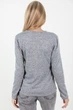 Кофта женская MissFashion 7028 с принтом (Серый 44) - изображение 5