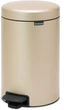 Бак для мусора Brabantia PEDAL BIN NEWICON 12 л Шампань (304446) - изображение 3