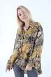 Блузка LadiesFashion 8027 з гудзиками (Гірчичний L/XL) - зображення 4