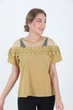 Блузка LadiesFashion 6155 (Гірчичний M/L) - зображення 3