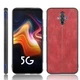 Захисний чохол UniCase Leather Series для Nubia Play 5G - Red - зображення 3