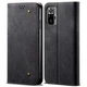 Чохол-книжка з кишеньками UniCase Jeans Wallet для Xiaomi Redmi Note 10 / Note 10s / Poco M5s - Black - зображення 1