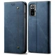 Чохол-книжка з кишеньками UniCase Jeans Wallet для Xiaomi Redmi Note 10 / Note 10s / Poco M5s - Blue - зображення 1