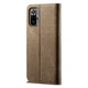 Чехол-книжка с кармашками UniCase Jeans Wallet для Xiaomi Redmi Note 10 / Note 10s / Poco M5s - Khaki - изображение 3