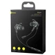 Навушники Type-C провідні вакуумні з мікрофоном гарнітура Baseus GAMO Type-c Wired Earphone C15 Чорний - зображення 8