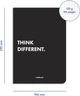 Блокнот Orner Think Different Черный (orner-1299) - изображение 4