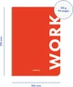 Блокнот Orner Work Красный (orner-1289) - изображение 4
