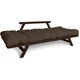 Диван футон раскладной в гостиную из массива дерева бук Allegro Woodman шоколадный/коричневый - изображение 3