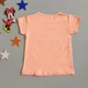 Футболка Hacali kids для девочки 86-92 см Персиковая 18722 - изображение 2