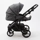 Коляска Adamex Bibione Tip PS-58 2 в 1 Серый - изображение 5