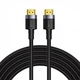 Кабель Baseus Cafule 4KHDMI Male To 4KHDMI Male (3m) Black (CADKLF-G01) - зображення 1