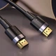 Кабель Baseus Cafule 4KHDMI Male To 4KHDMI Male (1m) Black (CADKLF-E01) - зображення 5