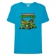 Футболка детская Черепашки Ниндзя 004 (Ninja Turtles) синяя (NTS blu 004) 152 см - изображение 1