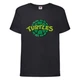Футболка детская Черепашки Ниндзя 0022 (Ninja Turtles) черная (NTS blc 0022) 104 см - изображение 1